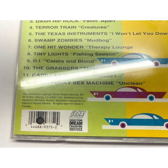 Test Spin! Sampler Doctor Dream CD Punk Rock Cadlillac Tramps Joyride Kruller - Picture 5 of 8